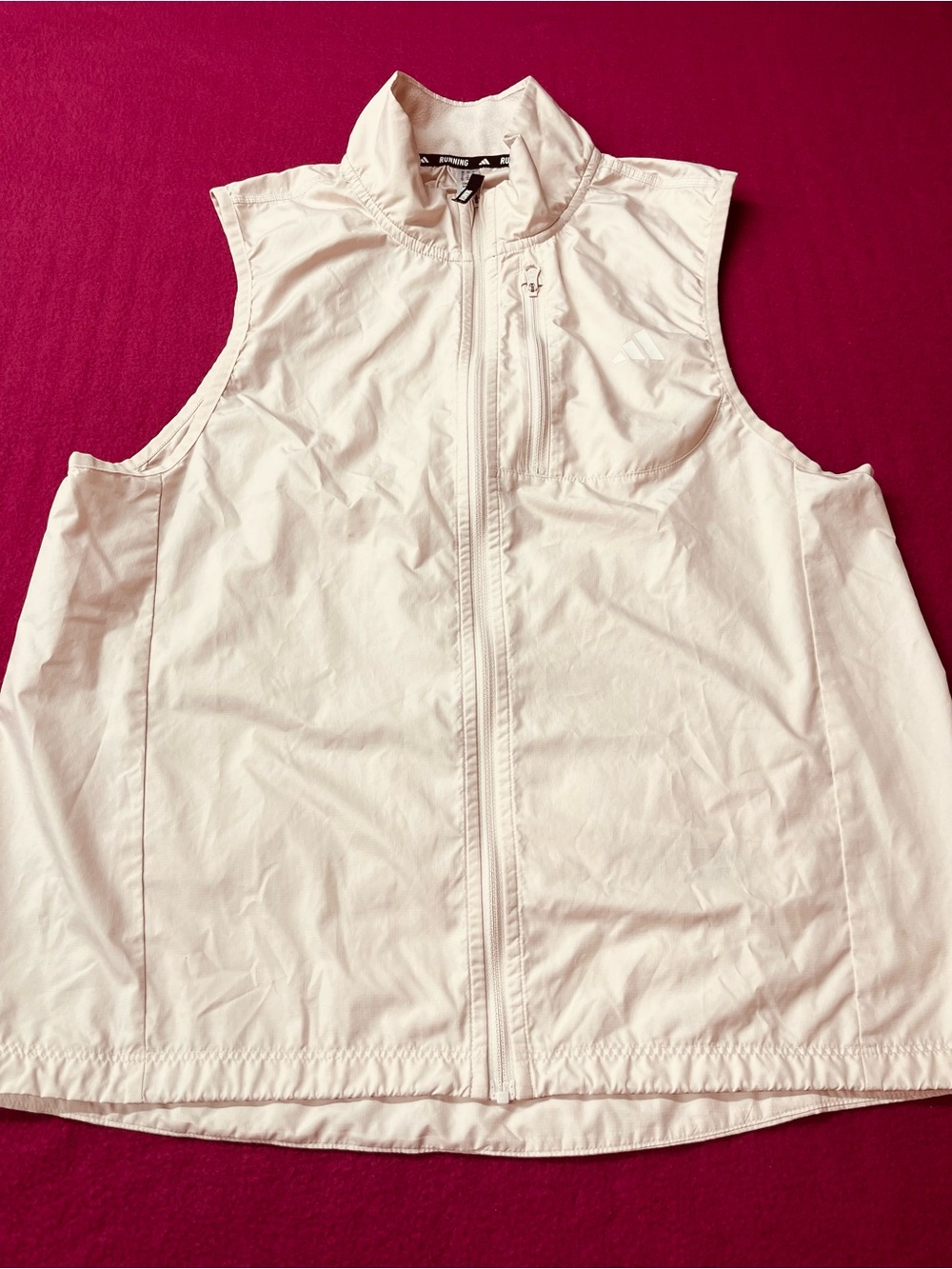 adidas Light Cream Sleeveless Wind Vest